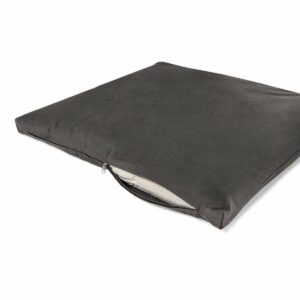 Lotuscrafts Meditationsmatte Zabuton DELUXE, Anthracit