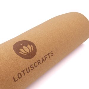 Lotuscrafts Yogamatte CORK LOTUS