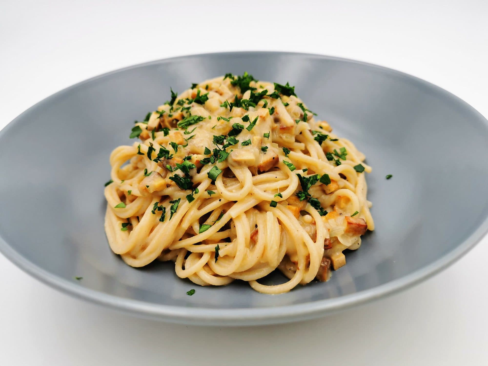 Vegane Spaghetti Carbonara