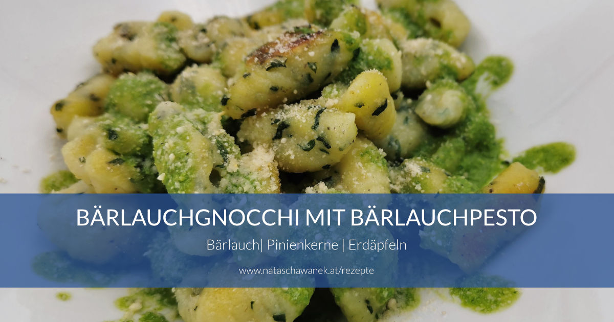 Bärlauchgnocchi mit Bärlauchpesto - Leben in Balance