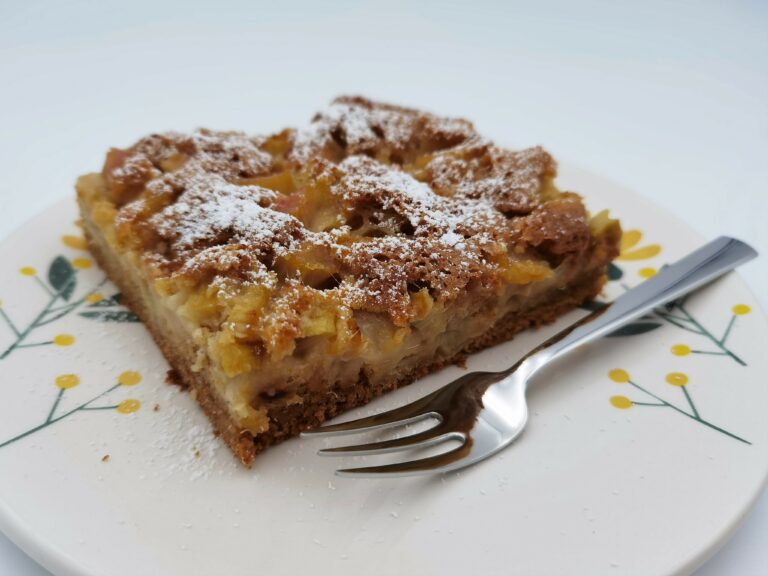 Rhabarberkuchen vom Blech